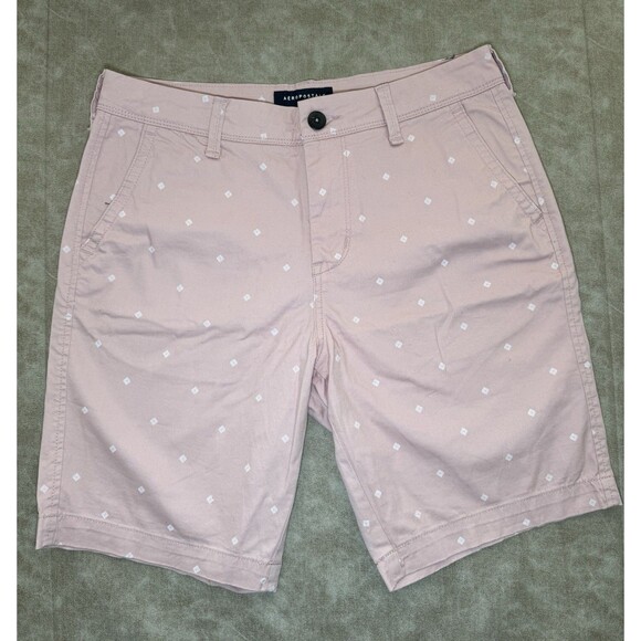 Aeropostale Other - Aeropostale Pink Stretch classic flat front shorts Men’s size 30